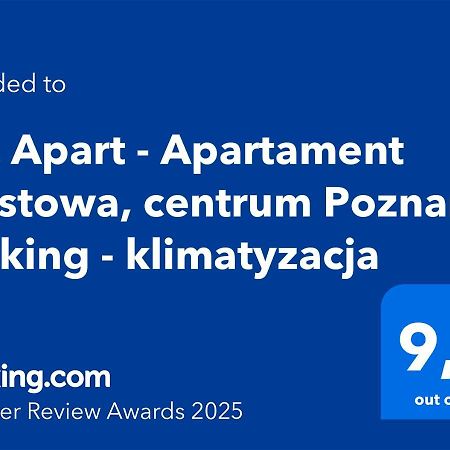 Ric Apart - Apartament Mostowa, Centrum Poznan - Parking - Klimatyzacja Eksteriør billede